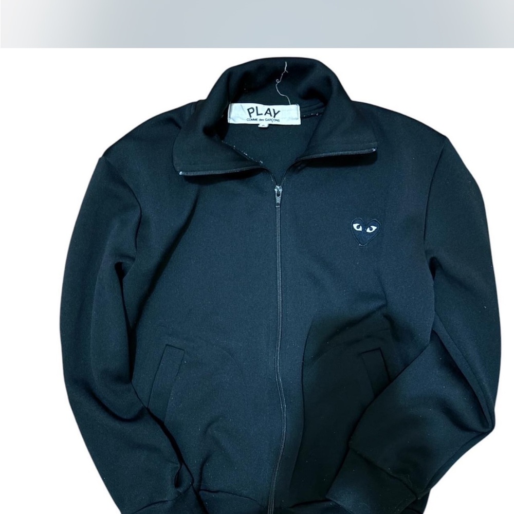 Comme des Garcons Black Bomber Jacket